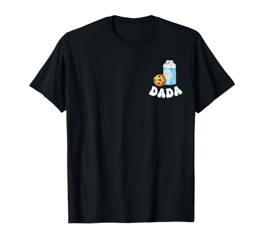 Dada Cookies Milk Sweet One 1st Birthday Family Matching T-Shirt