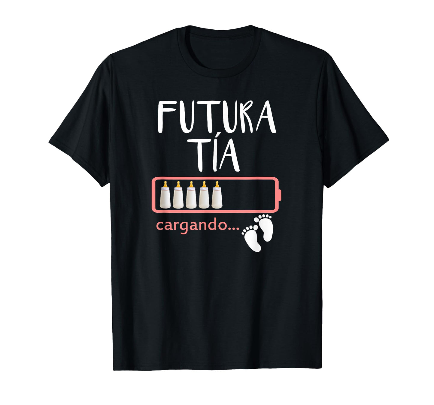 Futura Tia Spanish Pregnancy Announcement Aunt Gift T-Shirt