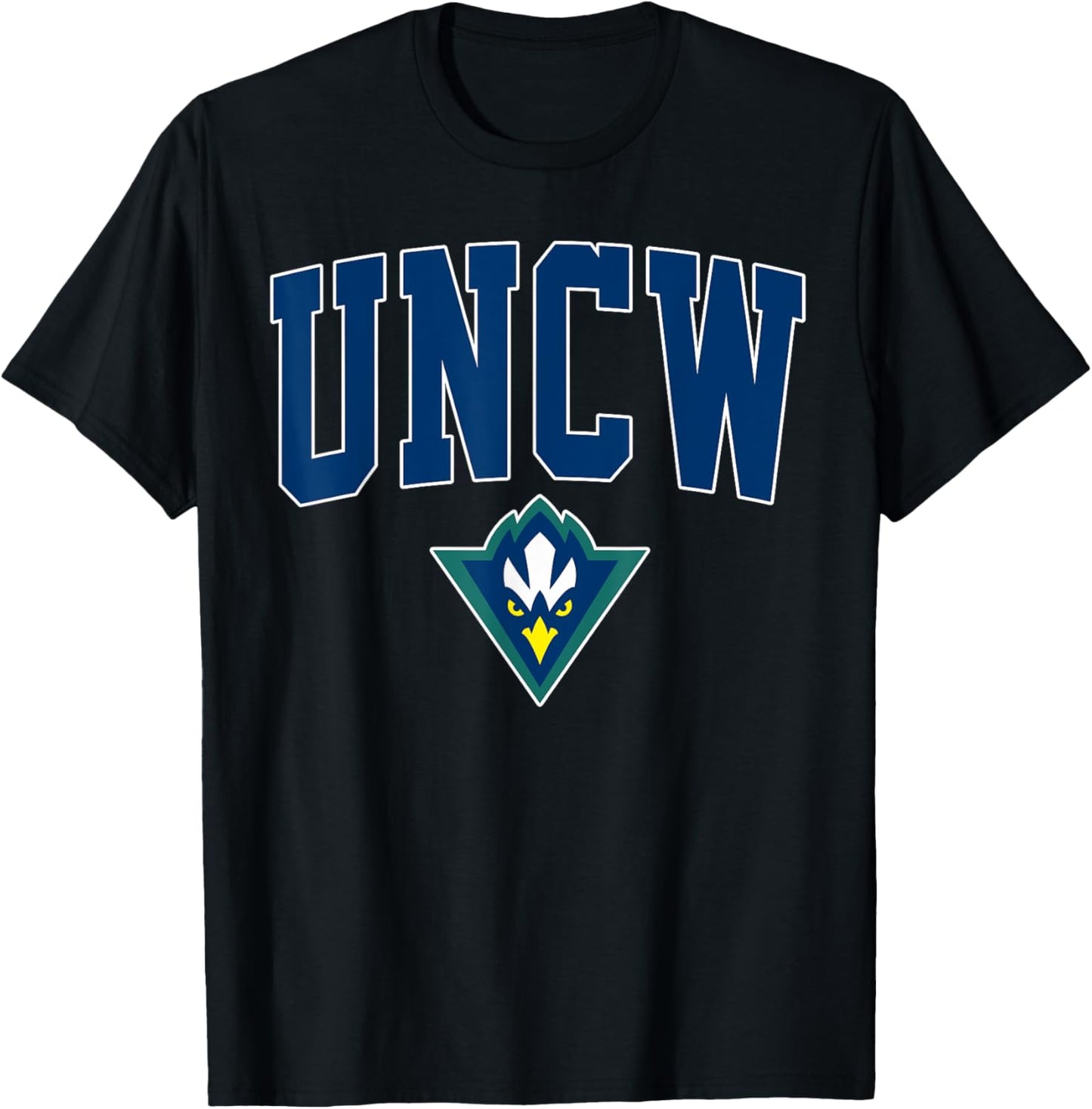 UNCW Arch Vintage Retro College Sports Design Men Women T-Shirt