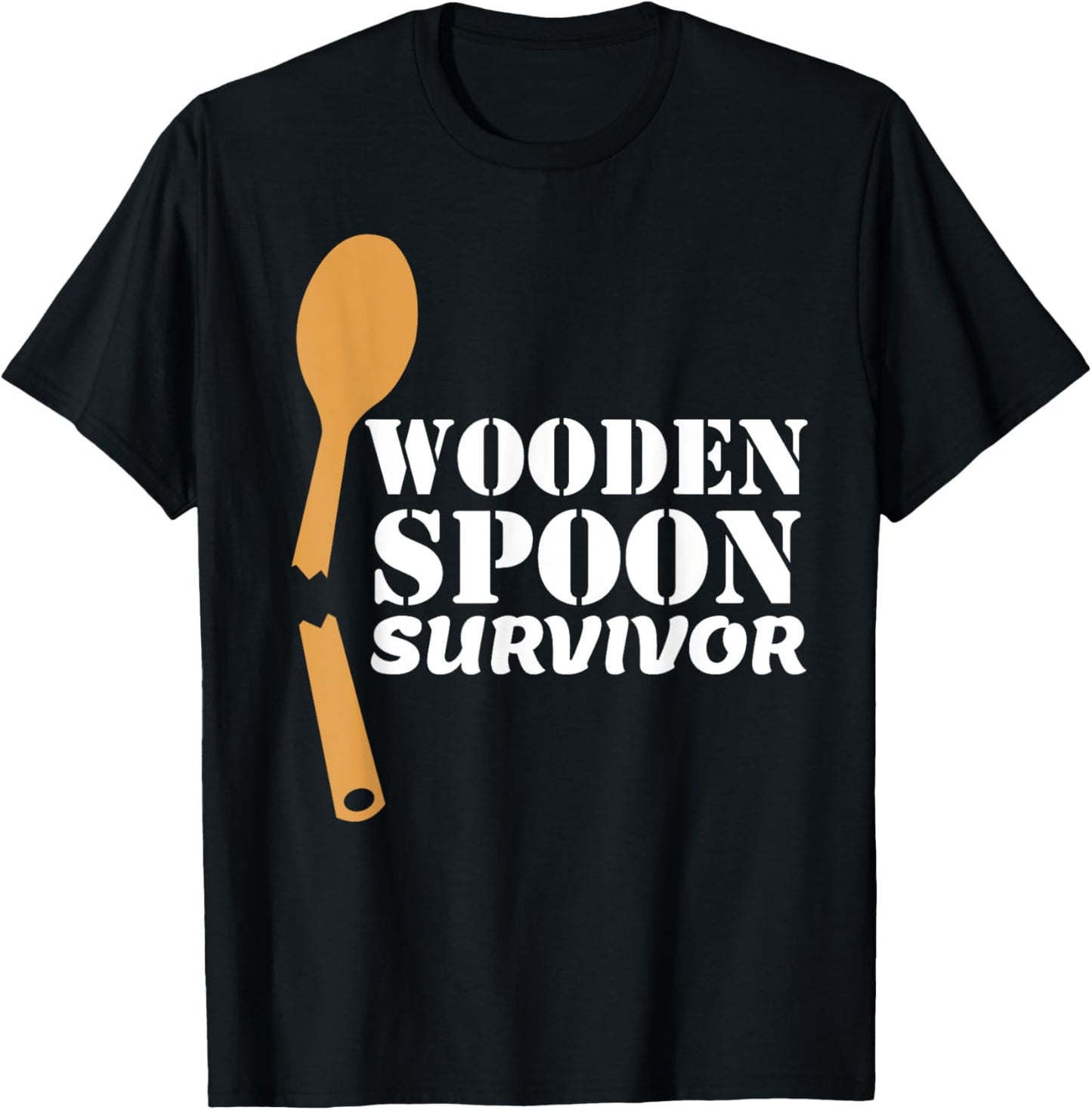 Mens Wooden Spoon Survivor t-shirt Italian Filipino Pride T-Shirt