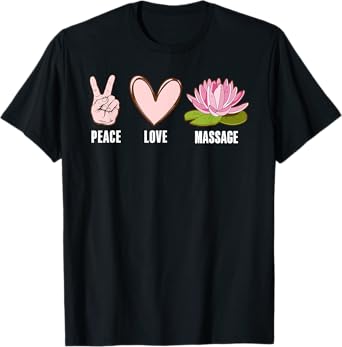 Cool Massage Therapist Design For Men Women Massage Therapy T-Shirt