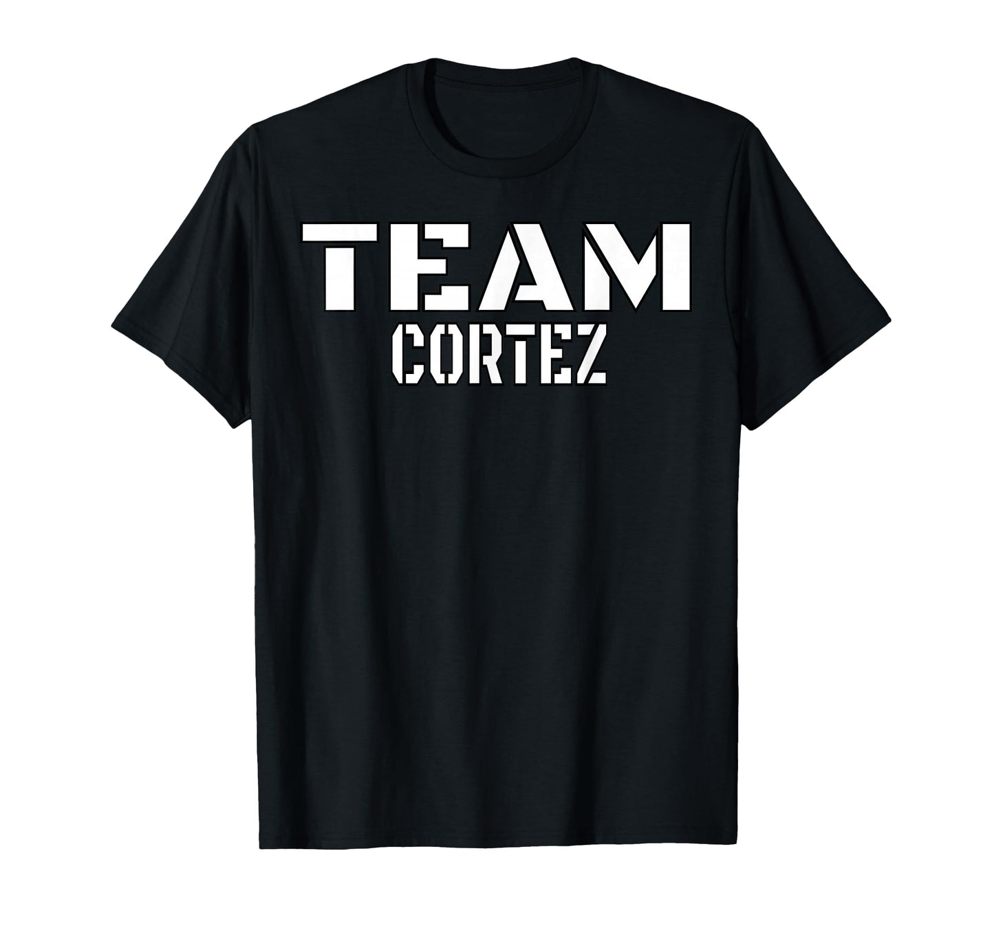 Team Cortez Unique Personalized Matching Family T-Shirt