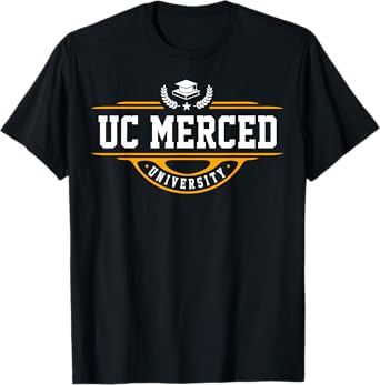 UC Merced University Vintage Arch Design for Men Women T-Shirt