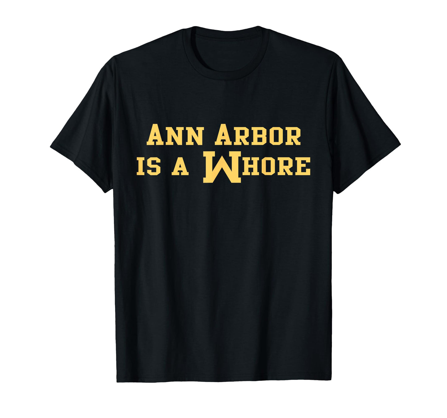 Ann Arbor is A Whore Funny Sarcasm Saying T-Shirt