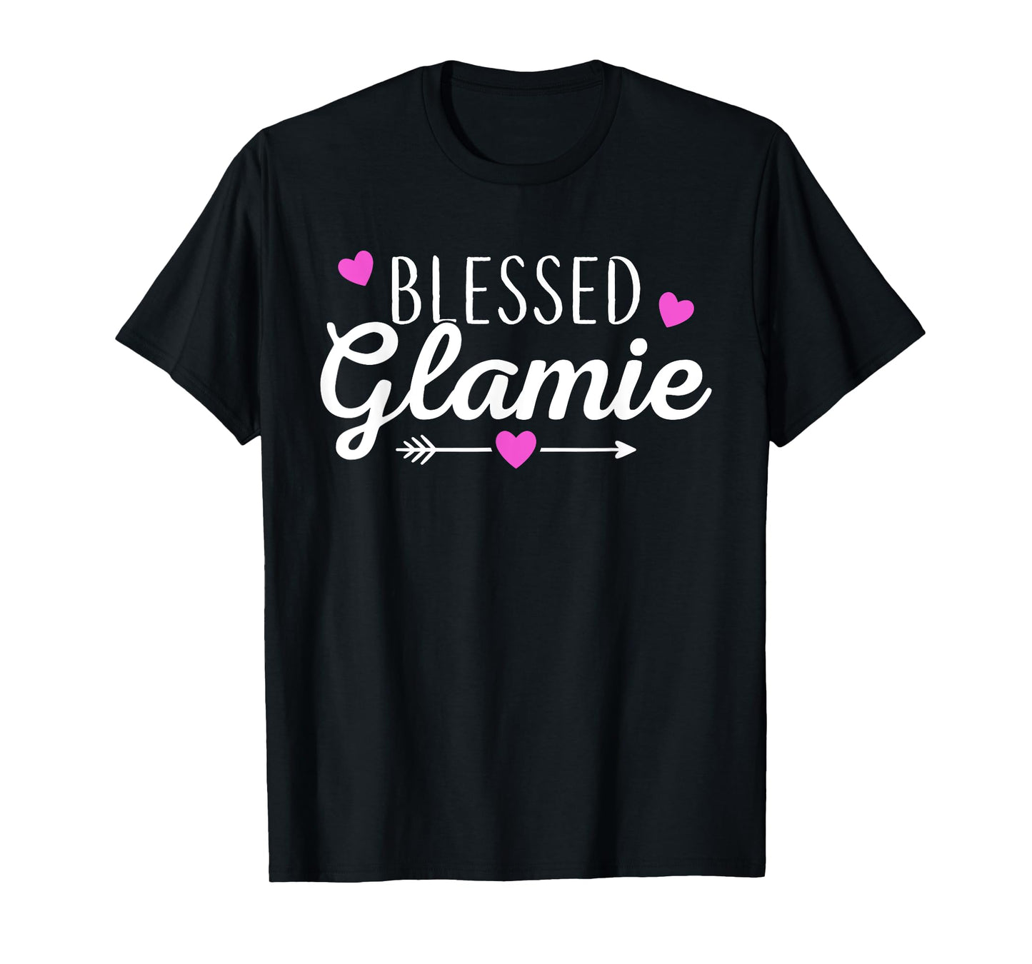 Blessed Glamie Grandma Shirt Grandmother Womens Mothers Day T-Shirt