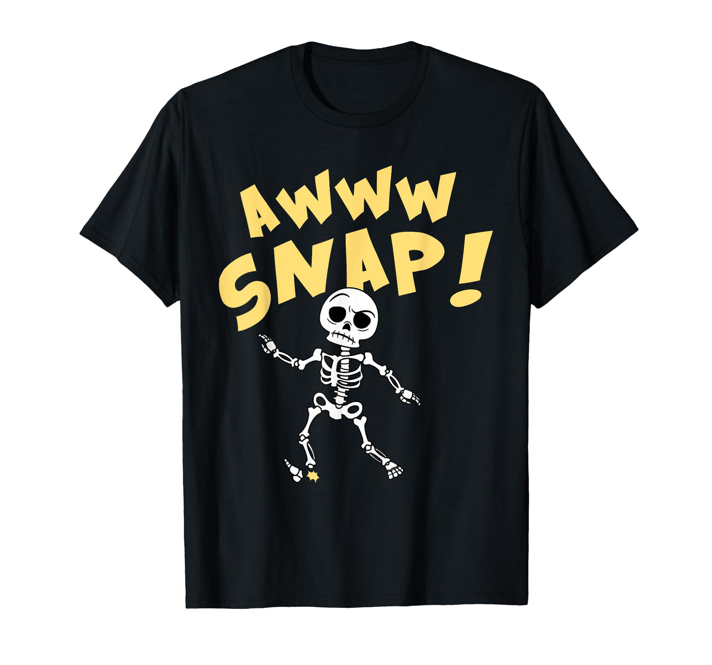 Funny Broken Bone Foot Skeleton Surgery Gift Men Women Kids T-Shirt