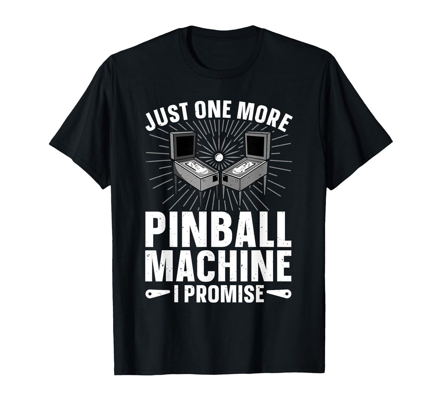 Funny Pinball Art for Men Women Pinball Lover Arcade Pinball T-Shirt