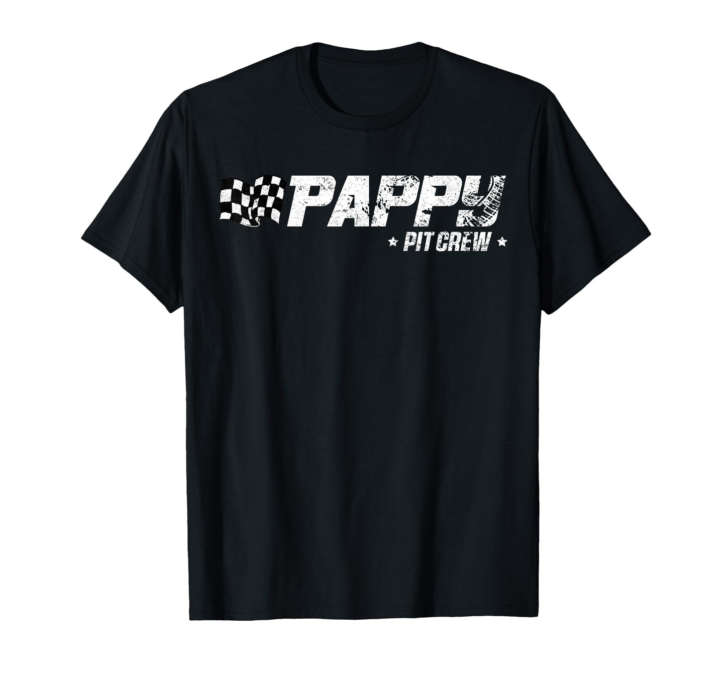 Pappy Pit Crew Race Car Birthday Family Racing T-Shirt