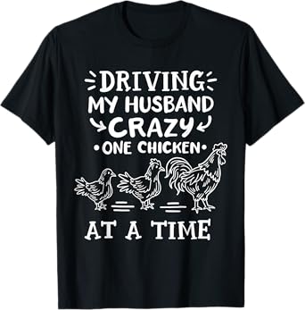 Crazy Chicken Lady Funny Chicken T-Shirt