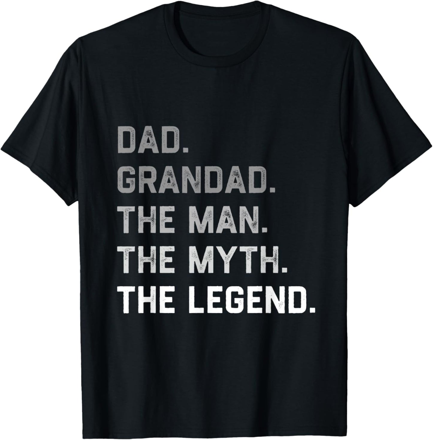 Dad Grandad the Man the Myth Legend Father’s Day Christmas T-Shirt