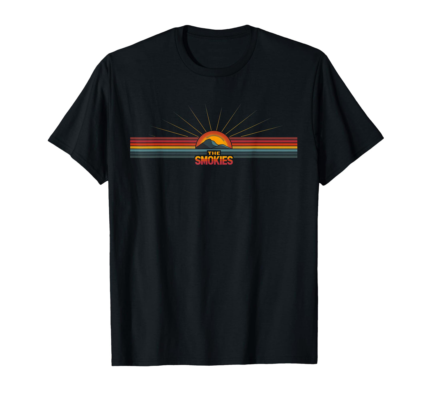 Great Smoky Mountains - US National Park Vintage Men Women T-Shirt
