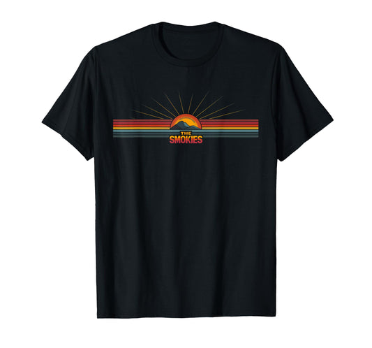 Great Smoky Mountains - US National Park Vintage Men Women T-Shirt