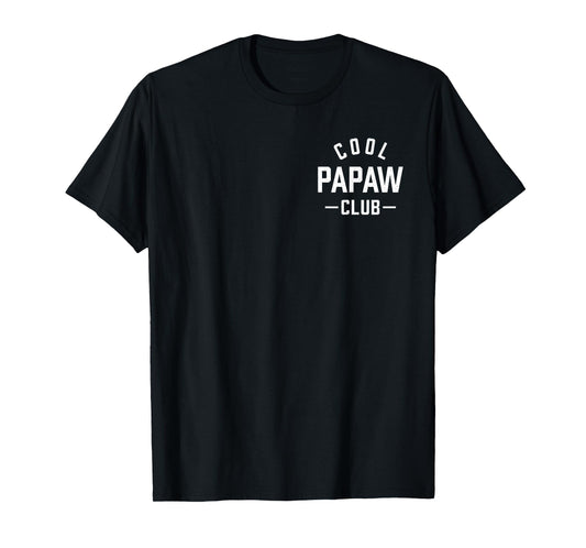 Pocket Cool Papaw Club Best Papaw Ever Retro Father's Day T-Shirt