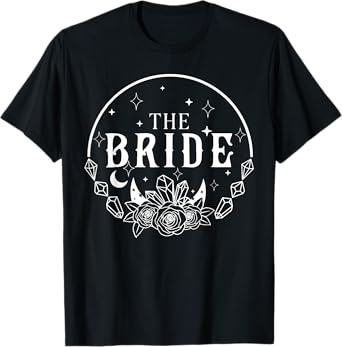 The Bride Coven Gothic Bachelorette Bach Party Matching T-Shirt