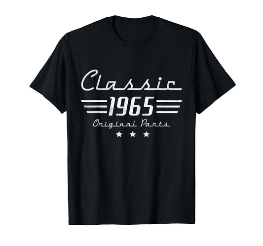 60 Year Old Vintage Classic Car 1965 60th Birthday Gifts Men T-Shirt