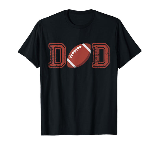 Dad Of The Birthday Boy Football Player Matching Family T-Shirt