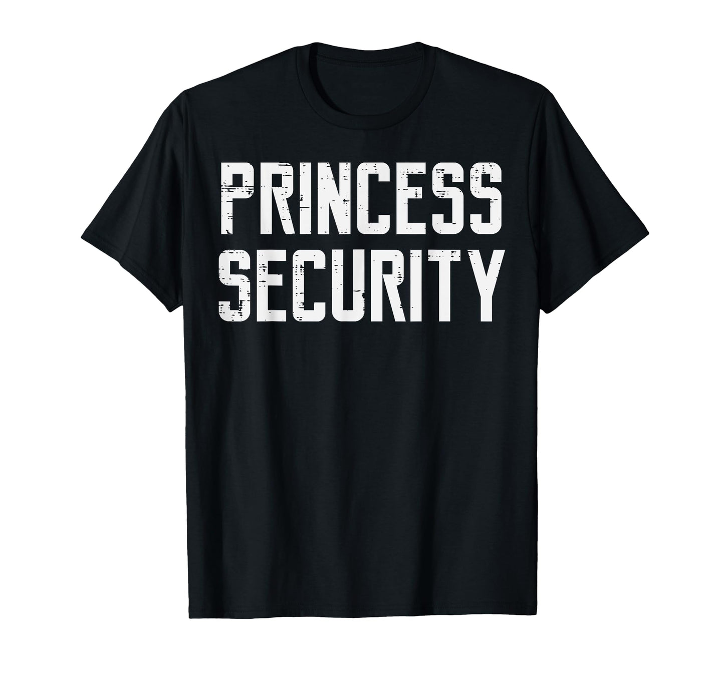 Halloween Princess Security Funny Costume Dad Men Boys Kids T-Shirt