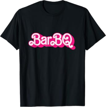 BarBQ Pink Retro Funny Barbecue Classic Girl Grilling Gear T-Shirt