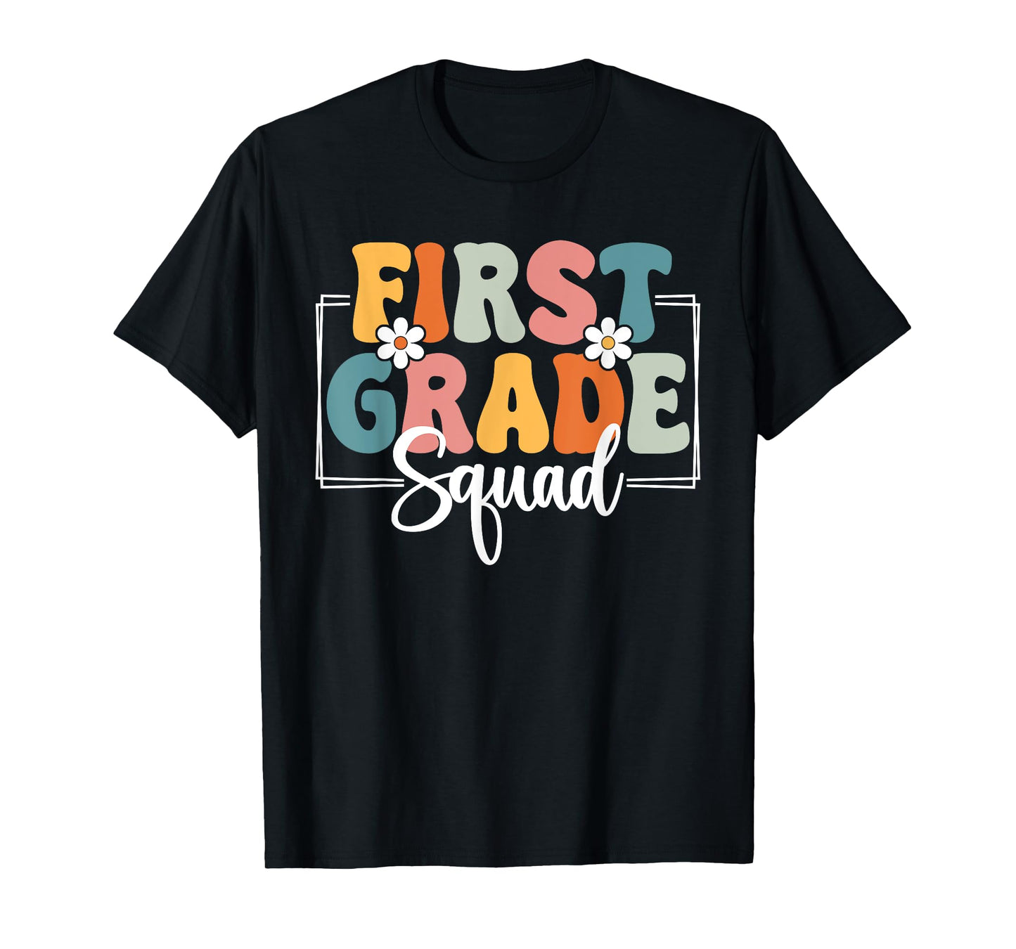 First Grade Squad Back To School 1st Grade Crew T-Shirt