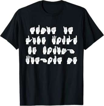 Funny ASL American Sign Language T-Shirt