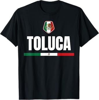 Saying Toluca Mexico Flag Mexican Women Men Proud Wife Pun T-Shirt