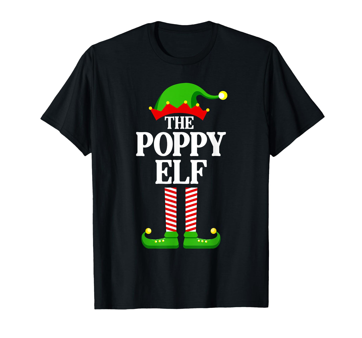 Poppy Elf Family Matching Group Funny Christmas T-Shirt