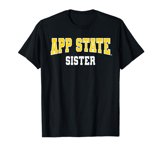 App State Sisters Sports Fan T-Shirt