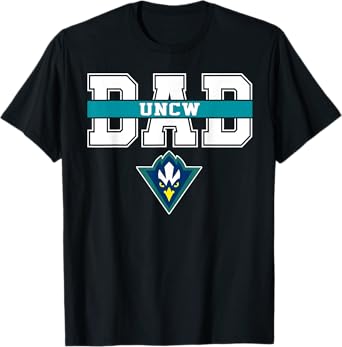 UNCW Arch Vintage Retro College Dad Father Arch Vintage T-Shirt