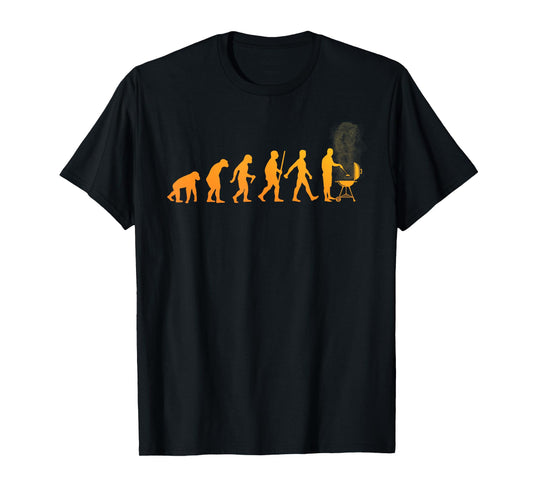 Cool BBQ Grilling Design for Men Women Barbecue Meat Smoker T-Shirt