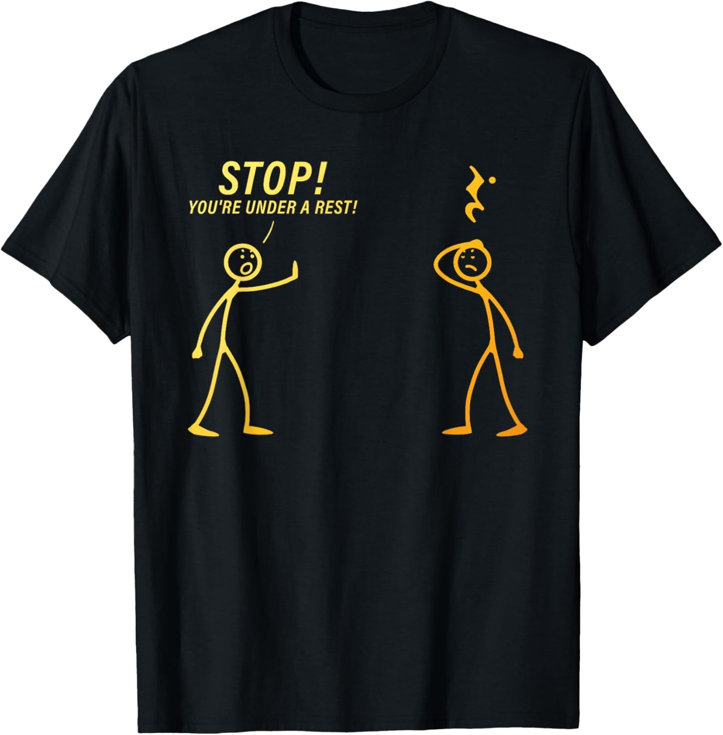 Funny Music Design For Men Women Music Teacher Music Lover T-Shirt