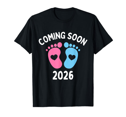 Baby Coming Soon 2026 Pregnancy Announcement Family Match T-Shirt
