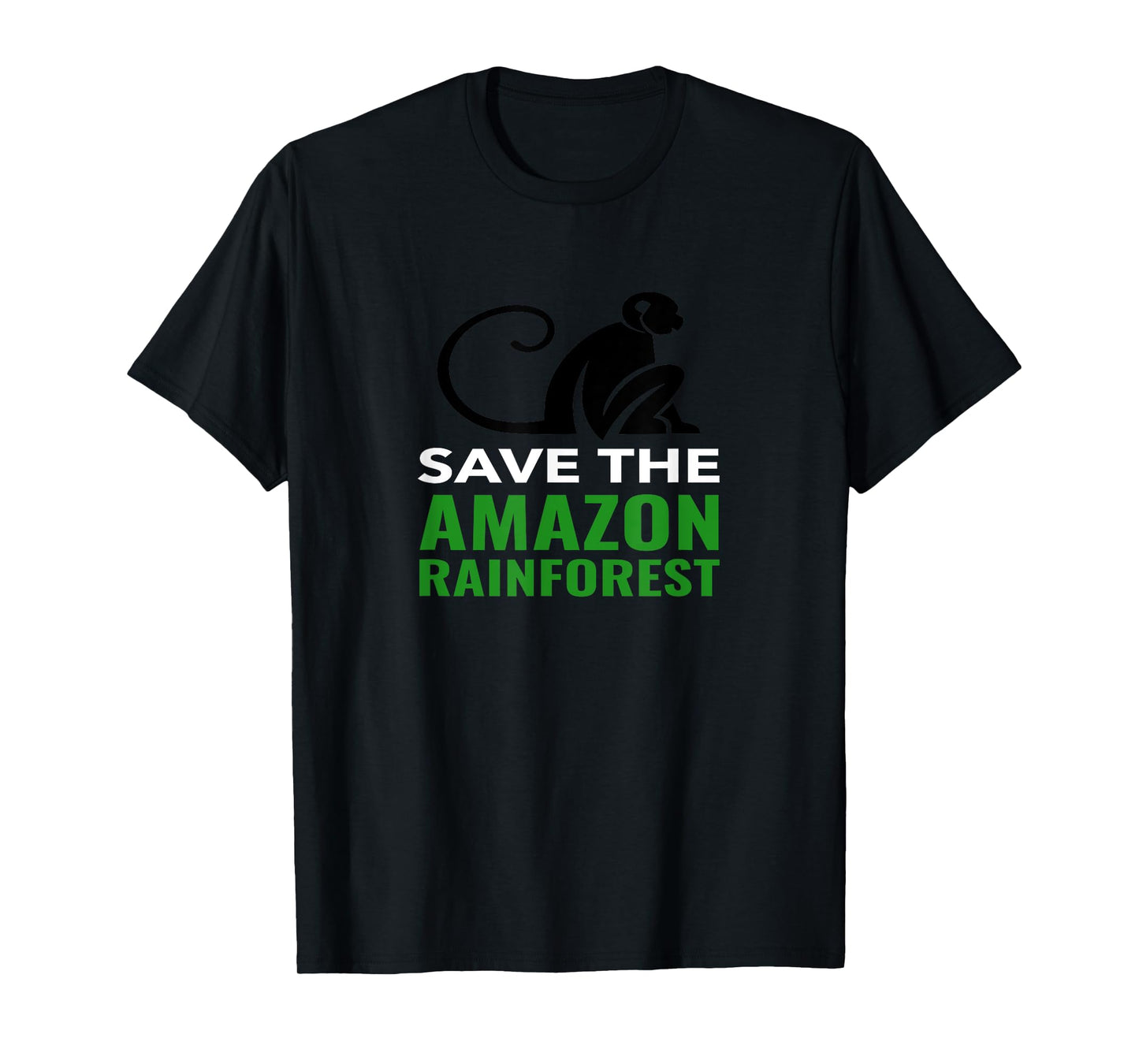 Save The Amazon Rainforest Monkey Shirt T-Shirt