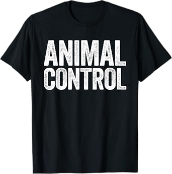Animal Control T-Shirt Matching Costume