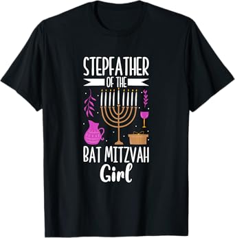 Stepfather of the Bat Mitzvah T-Shirt