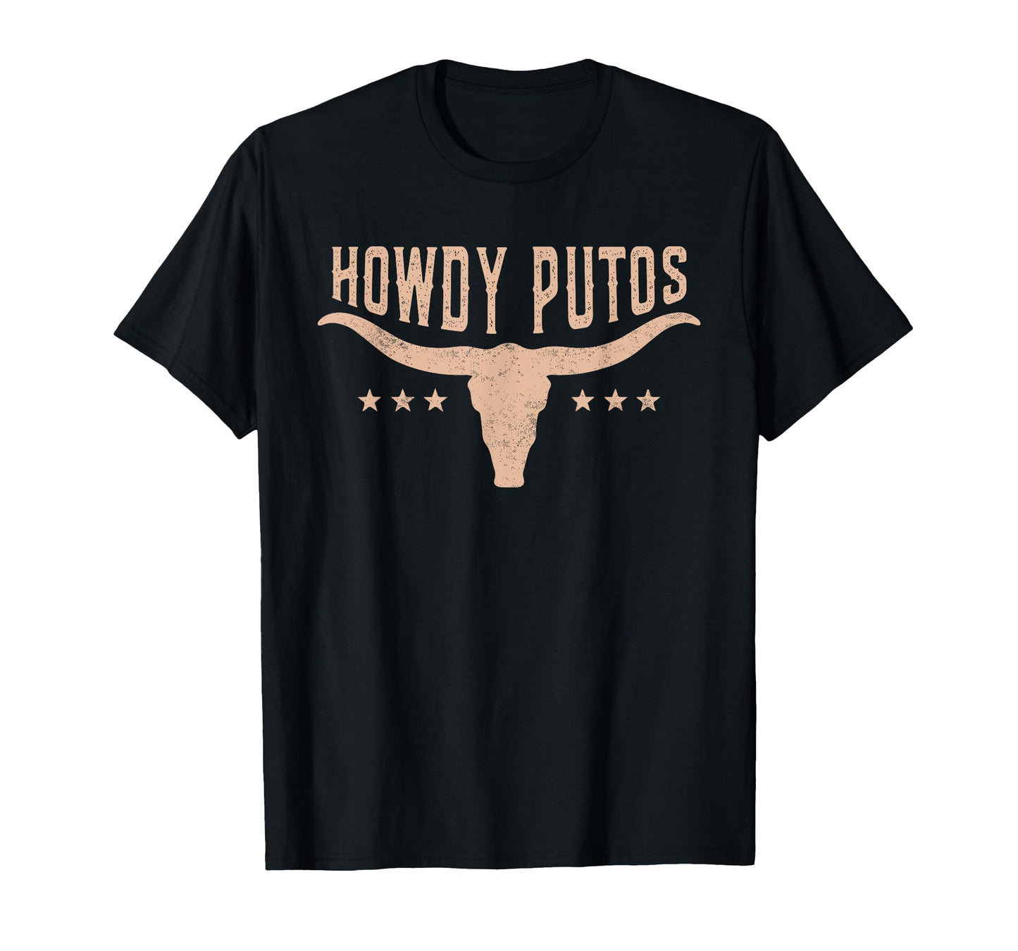 Howdy Putos Shirt Cowboy Western Graphic Country Howdy Putos T-Shirt