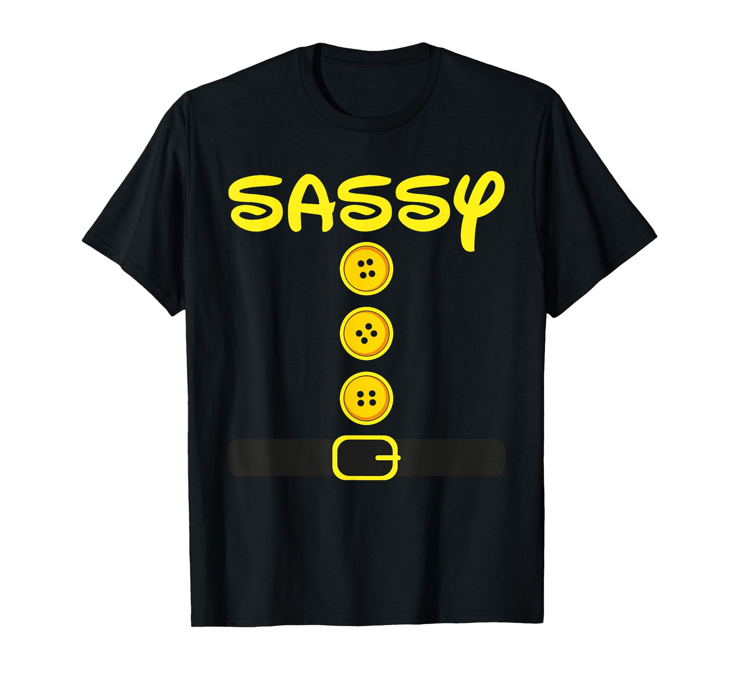 Sassy-Dwarf Halloween Costume Color Family Matching Dwarf T-Shirt