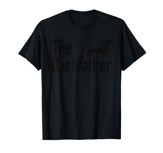 The Dogfather Dachshund Wiener Dog Funny Father Dog Lover T-Shirt