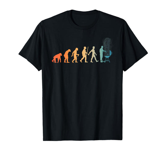 Cool BBQ Grilling Design For Men Women Barbecue Meat Smoker T-Shirt
