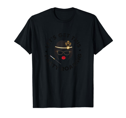 Roaring Twenties Hats Costume for Women 2020s Art Deco Party T-Shirt