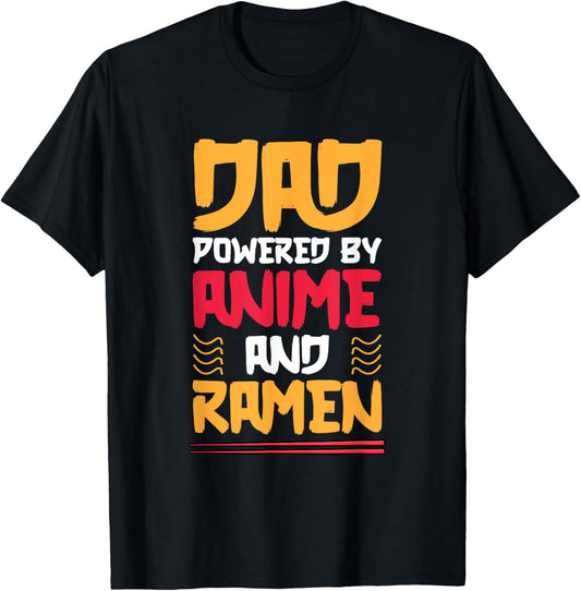 Anime Fathers Day Japanese Manga Otaku Kawaii Anime Dad T-Shirt