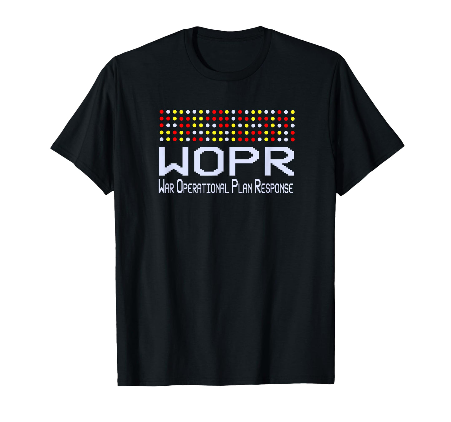 War Games WOPR Classic Funny 80s Movie Vintage Men's Graphic T-Shirt