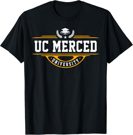 UC Merced University Vintage Arch Design for Men Women T-Shirt