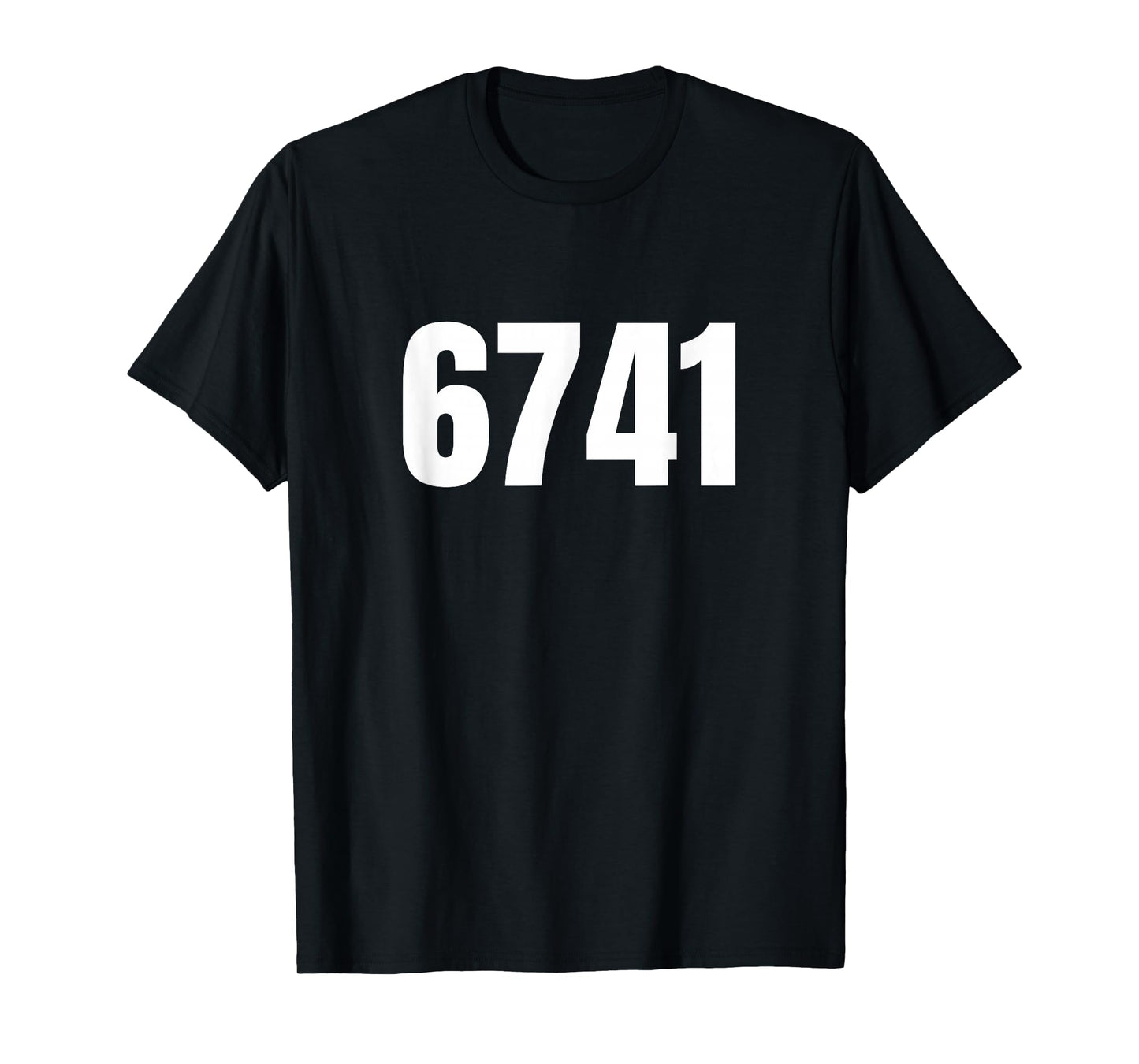 Six Seven Forty One Funny Unhinged Gen Z Slang Brainrot Meme T-Shirt