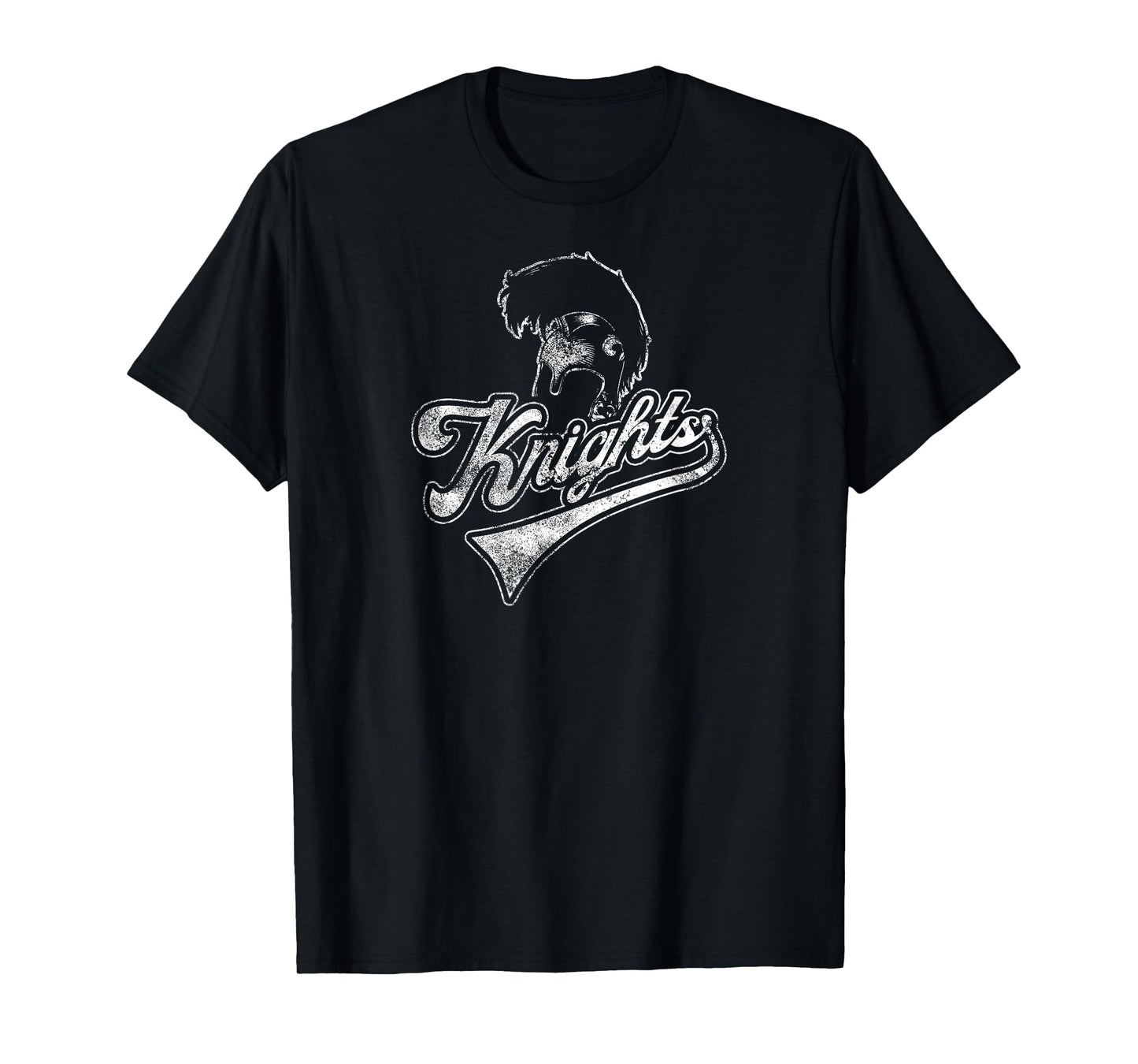 Knights School Sports Fan Team Spirit Mascot Vintage T-Shirt