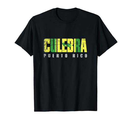 Culebra City in Puerto Rico, Culebra Flag T-Shirt