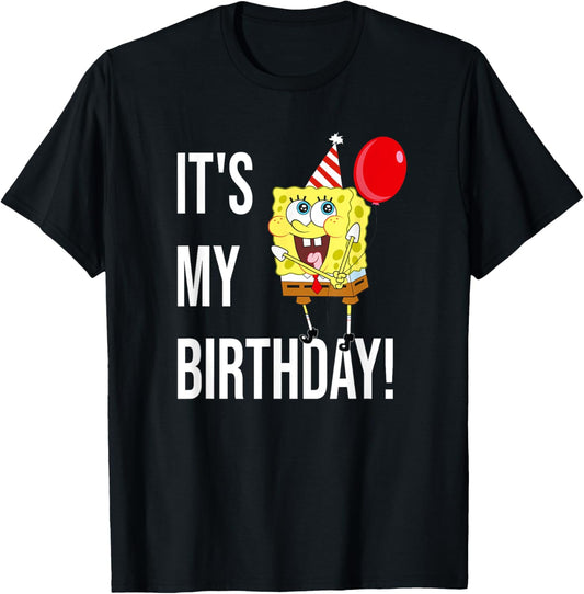 Mademark x SpongeBob SquarePants - SpongeBob - It's My Birthday! T-Shirt