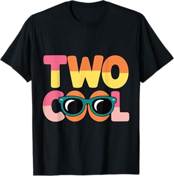 Two Cool 2 Years Old Birthday For Boy Birthday Party Boys T-Shirt