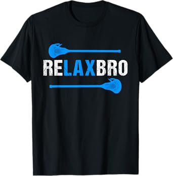 Cool LAX Lacrosse Shirt for Boy Men T-Shirt