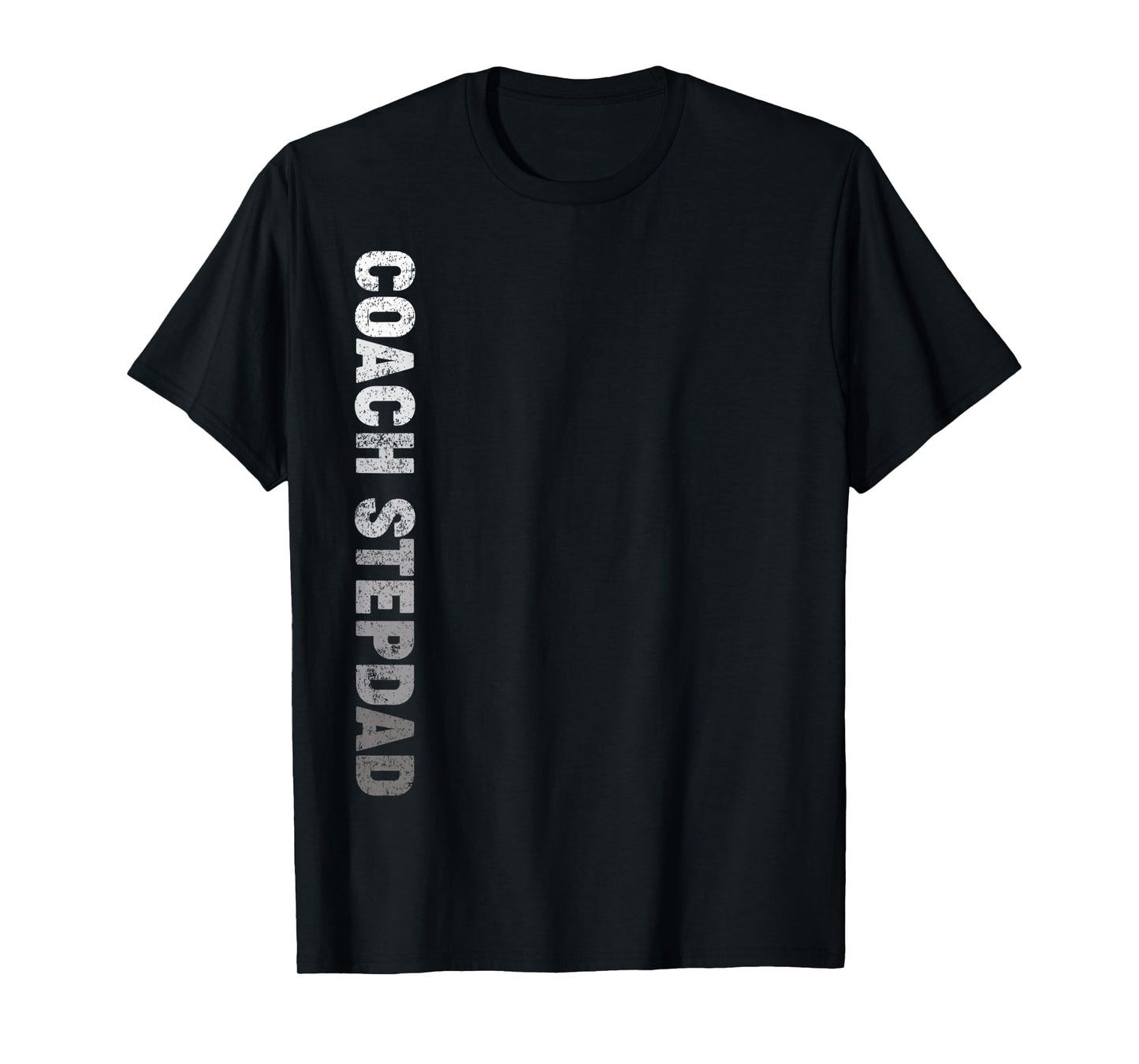 Mens Funny Sports Lover Coach Stepdad Father's Day T-Shirt