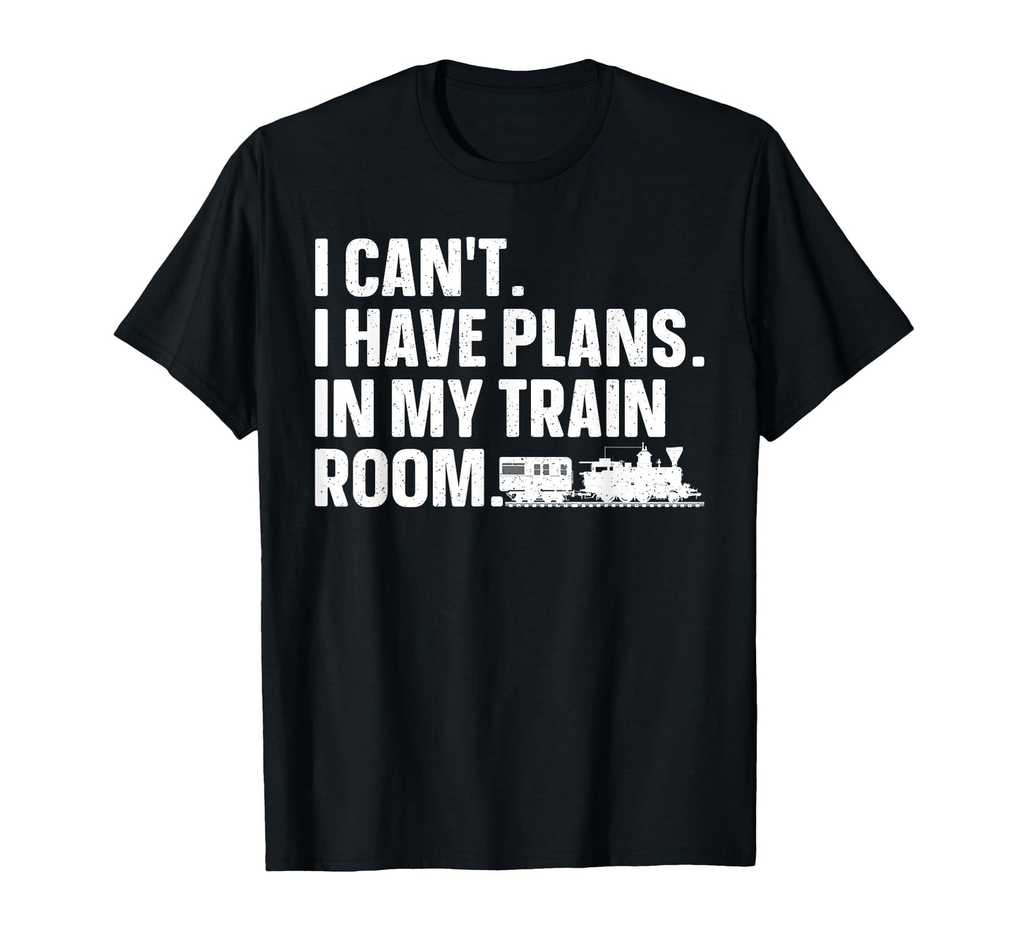 Funny Train Art For Men Women Railroad Conductor Train Lover T-Shirt